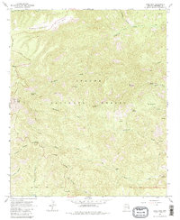 Download a high-resolution, GPS-compatible USGS topo map for Rose Peak, AZ (1980 edition)