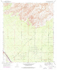 Download a high-resolution, GPS-compatible USGS topo map for Ruelas Canyon, AZ (1977 edition)
