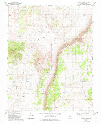 Download a high-resolution, GPS-compatible USGS topo map for Russell Spring, AZ (1982 edition)