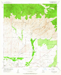 Download a high-resolution, GPS-compatible USGS topo map for Sabino Canyon, AZ (1963 edition)