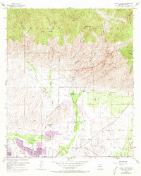 Download a high-resolution, GPS-compatible USGS topo map for Sabino Canyon, AZ (1973 edition)