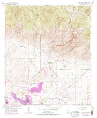 Download a high-resolution, GPS-compatible USGS topo map for Sabino Canyon, AZ (1977 edition)