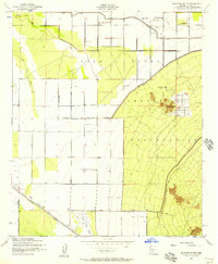 Download a high-resolution, GPS-compatible USGS topo map for Sacaton Butte, AZ (1957 edition)