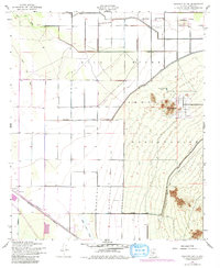 Download a high-resolution, GPS-compatible USGS topo map for Sacaton Butte, AZ (1980 edition)