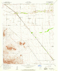 1956 Map of Queen Creek, AZ, 1959 Print