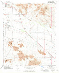 Download a high-resolution, GPS-compatible USGS topo map for Sacaton, AZ (1969 edition)