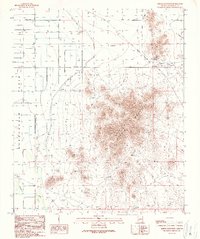 Download a high-resolution, GPS-compatible USGS topo map for Saddle Mountain, AZ (1990 edition)