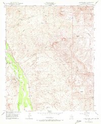 Download a high-resolution, GPS-compatible USGS topo map for Saddle Mtn, AZ (1972 edition)