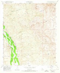 Download a high-resolution, GPS-compatible USGS topo map for Saddle Mtn, AZ (1973 edition)