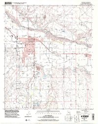 Download a high-resolution, GPS-compatible USGS topo map for Safford, AZ (2002 edition)