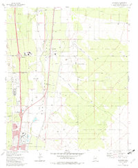 Download a high-resolution, GPS-compatible USGS topo map for Sahuarita, AZ (1982 edition)