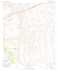 preview thumbnail of historical topo map of Cochise County, AZ in 1973