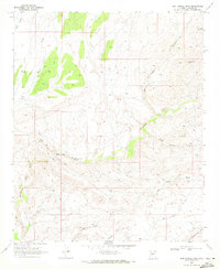 Download a high-resolution, GPS-compatible USGS topo map for Sam Powell Peak, AZ (1972 edition)