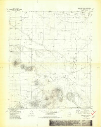 Download a high-resolution, GPS-compatible USGS topo map for Samaniego Hills, AZ (1981 edition)