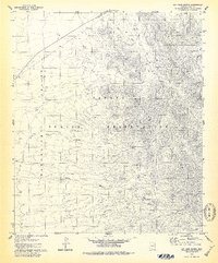 preview thumbnail of historical topo map of Pima County, AZ in 1978