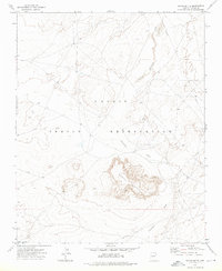 Download a high-resolution, GPS-compatible USGS topo map for Satan Butte, AZ (1976 edition)
