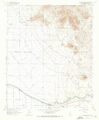 Download a high-resolution, GPS-compatible USGS topo map for Sawik Mountain, AZ (1971 edition)
