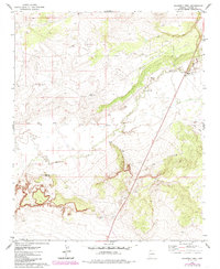 Download a high-resolution, GPS-compatible USGS topo map for Schnebly Well, AZ (1985 edition)