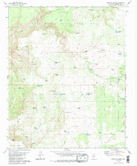 Download a high-resolution, GPS-compatible USGS topo map for Scratch Canyon, AZ (1980 edition)