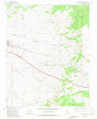 Download a high-resolution, GPS-compatible USGS topo map for Seligman East, AZ (1981 edition)