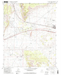 Download a high-resolution, GPS-compatible USGS topo map for Seligman West, AZ (1985 edition)