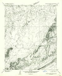 Download a high-resolution, GPS-compatible USGS topo map for Setsiltso Springs 2 NW, AZ (1954 edition)