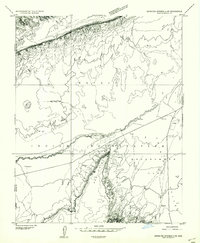 Download a high-resolution, GPS-compatible USGS topo map for Setsiltso Springs 2 SW, AZ (1954 edition)