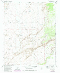Download a high-resolution, GPS-compatible USGS topo map for Seven Springs, AZ (1984 edition)