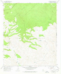 Download a high-resolution, GPS-compatible USGS topo map for Sevenmile Mts, AZ (1977 edition)