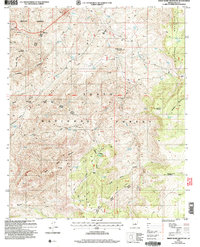Download a high-resolution, GPS-compatible USGS topo map for Sheep Basin Mountain, AZ (2006 edition)