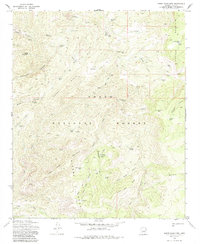 Download a high-resolution, GPS-compatible USGS topo map for Sheep Basin Mtn, AZ (1985 edition)