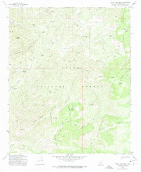 Download a high-resolution, GPS-compatible USGS topo map for Sheep Basin Mtn, AZ (1974 edition)