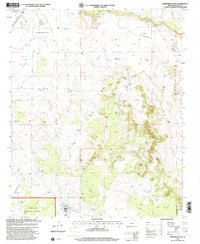 Download a high-resolution, GPS-compatible USGS topo map for Sheepskin Wash, AZ (2000 edition)