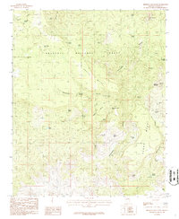Download a high-resolution, GPS-compatible USGS topo map for Sheridan Mountain, AZ (1986 edition)