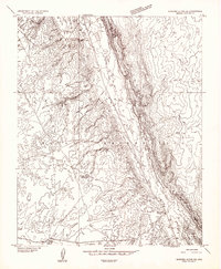 Download a high-resolution, GPS-compatible USGS topo map for Shinumo Altar NE, AZ (1955 edition)
