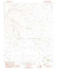 Download a high-resolution, GPS-compatible USGS topo map for Shinumo Altar, AZ (1988 edition)