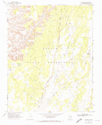 Download a high-resolution, GPS-compatible USGS topo map for Shonto NW, AZ (1973 edition)