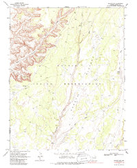 Download a high-resolution, GPS-compatible USGS topo map for Shonto NW, AZ (1986 edition)