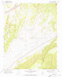 Download a high-resolution, GPS-compatible USGS topo map for Shonto SE, AZ (1973 edition)