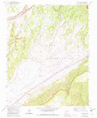 Download a high-resolution, GPS-compatible USGS topo map for Shonto SE, AZ (1983 edition)