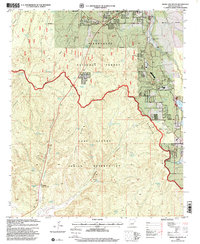 Download a high-resolution, GPS-compatible USGS topo map for Show Low South, AZ (2000 edition)