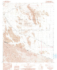 Download a high-resolution, GPS-compatible USGS topo map for Sierra Arida, AZ (1991 edition)