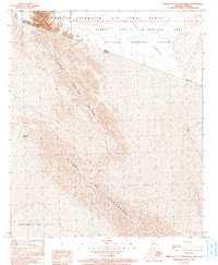 Download a high-resolution, GPS-compatible USGS topo map for Sierra De La Lechuguilla, AZ (1991 edition)