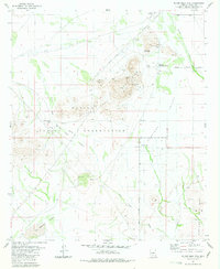 Download a high-resolution, GPS-compatible USGS topo map for Silver Reef Mts, AZ (1981 edition)