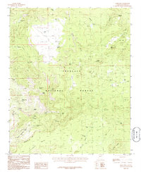 Download a high-resolution, GPS-compatible USGS topo map for Smith Mesa, AZ (1986 edition)