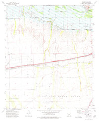 Download a high-resolution, GPS-compatible USGS topo map for Smurr, AZ (1977 edition)