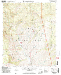 Download a high-resolution, GPS-compatible USGS topo map for Sombrero Peak, AZ (2007 edition)