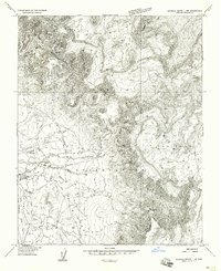 Download a high-resolution, GPS-compatible USGS topo map for Sonsala Butte 1 NW, AZ (1958 edition)