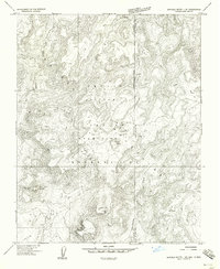 preview thumbnail of historical topo map of Apache County, AZ in 1955
