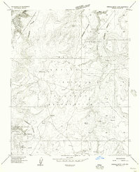 Download a high-resolution, GPS-compatible USGS topo map for Sonsala Butte 4 SW, AZ (1958 edition)